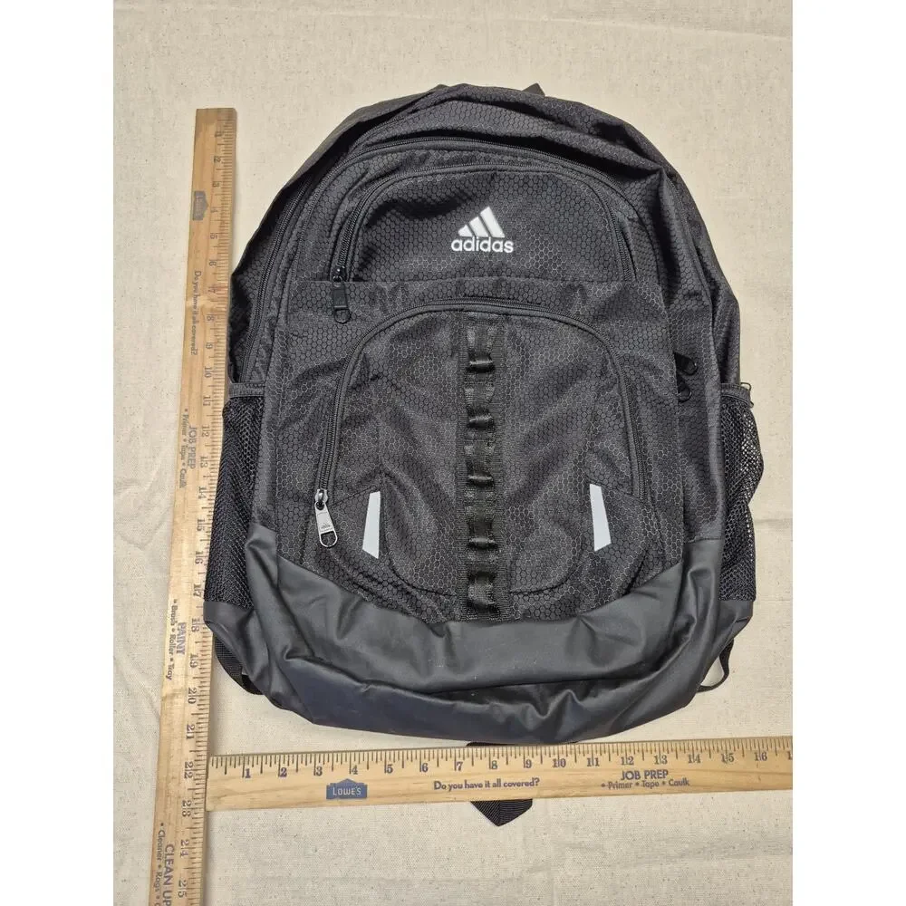 Adidas Load Spring Backpack Black Laptop Travel School Work Tons of Pockets